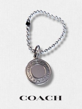 Coach Metal Hangtag Charm